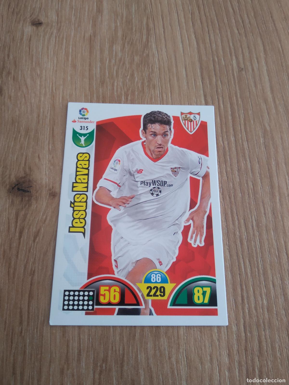 Figurine di Calcio: 315 JESUS NAVAS SEVILLA CROMO FUTBOL PANINI ADRENALYN 17-18 LIGA 2017-2018