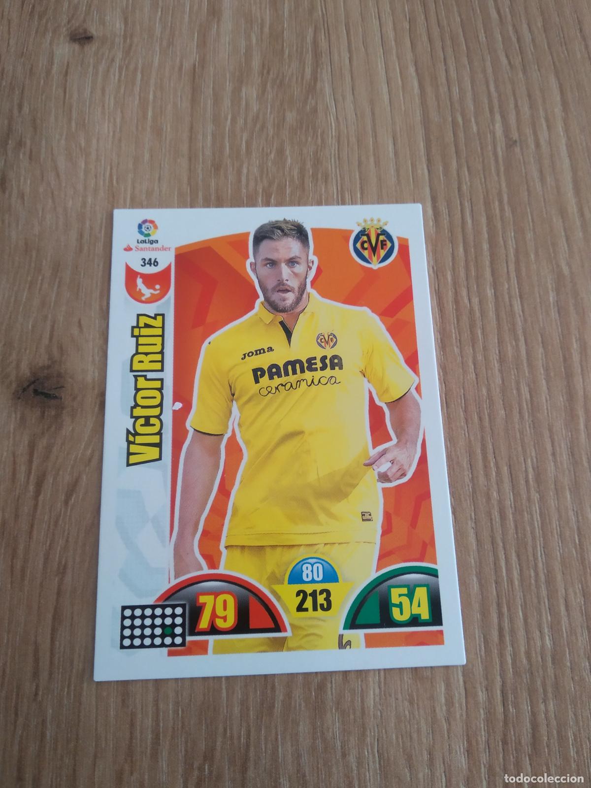 Figurine di Calcio: 346 VICTOR RUIZ VILLARREAL CROMO FUTBOL PANINI ADRENALYN 17-18 LIGA 2017-2018