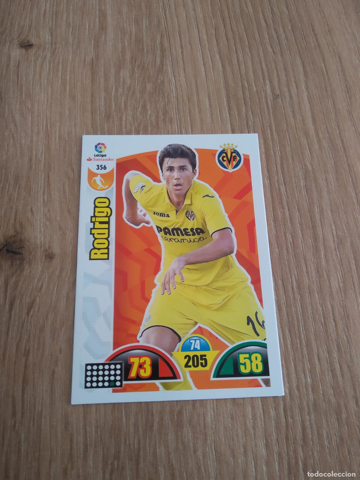 Figurine di Calcio: 356 RODRIGO VILLARREAL CROMO FUTBOL PANINI ADRENALYN 17-18 LIGA 2017-2018