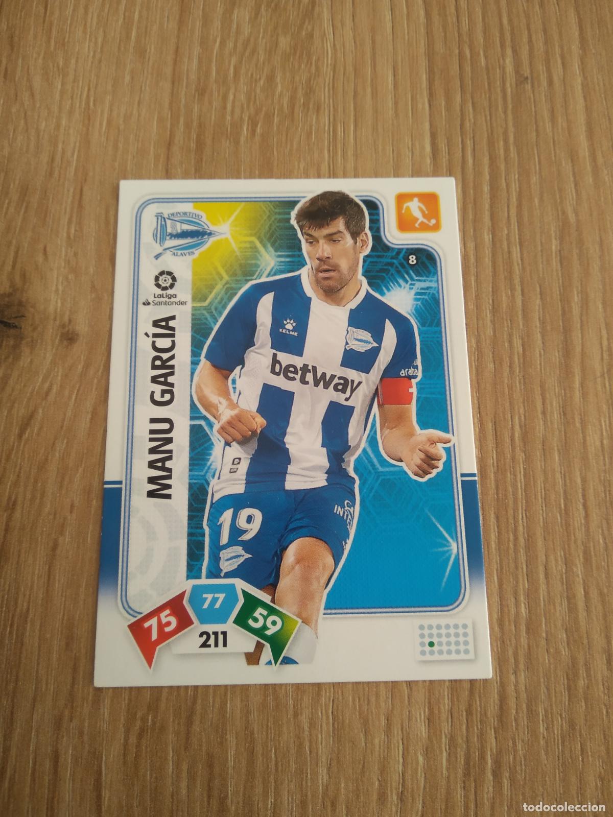 Cromos de F&uacute;tbol: 8 MANU GARCIA ALAVES CROMO FUTBOL PANINI ADRENALYN 19-20 LIGA 2019-2020