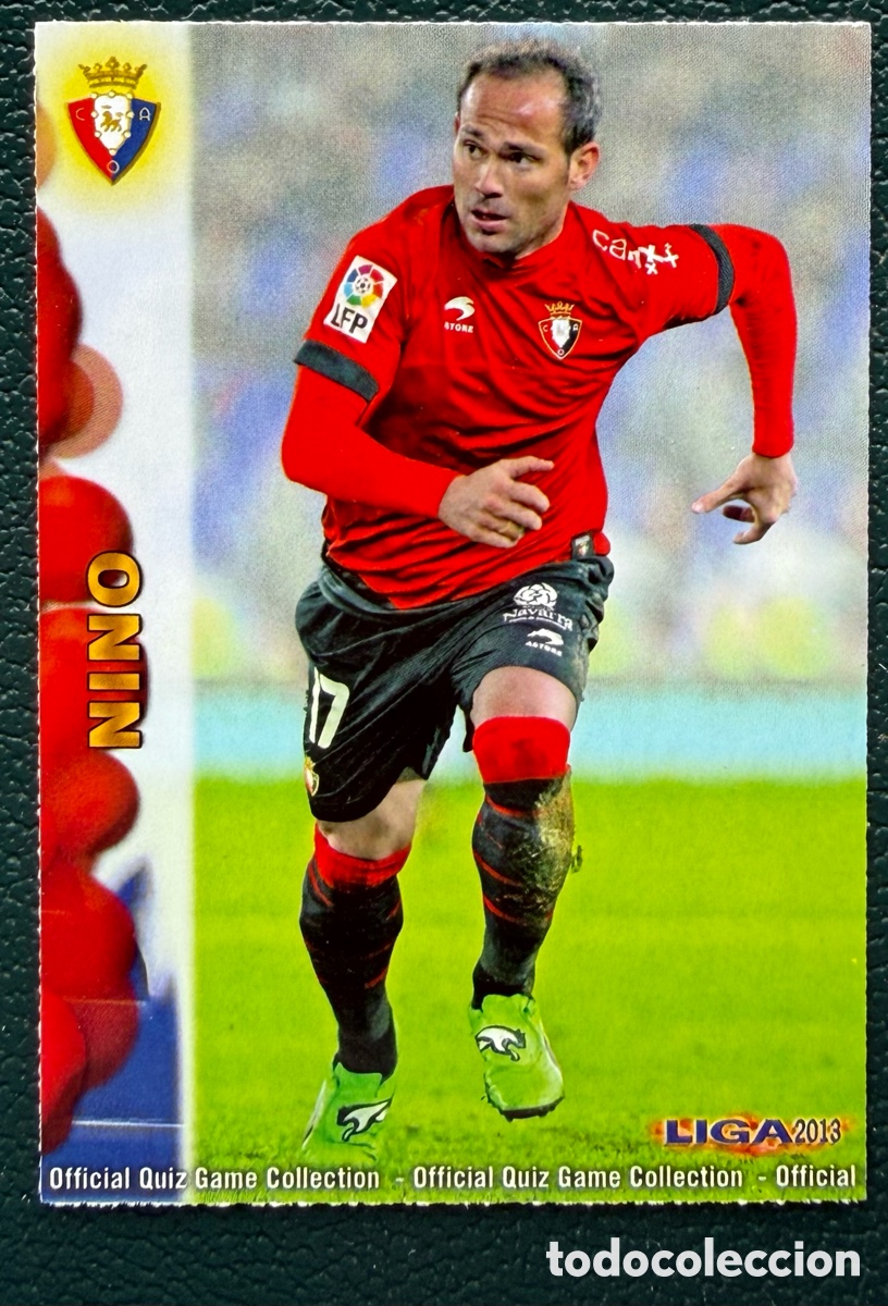 Cromos de F&uacute;tbol: 182 NINO CA OSASUNA FICHAS ALBUM MUNDICROMO 2012 2013 12 13