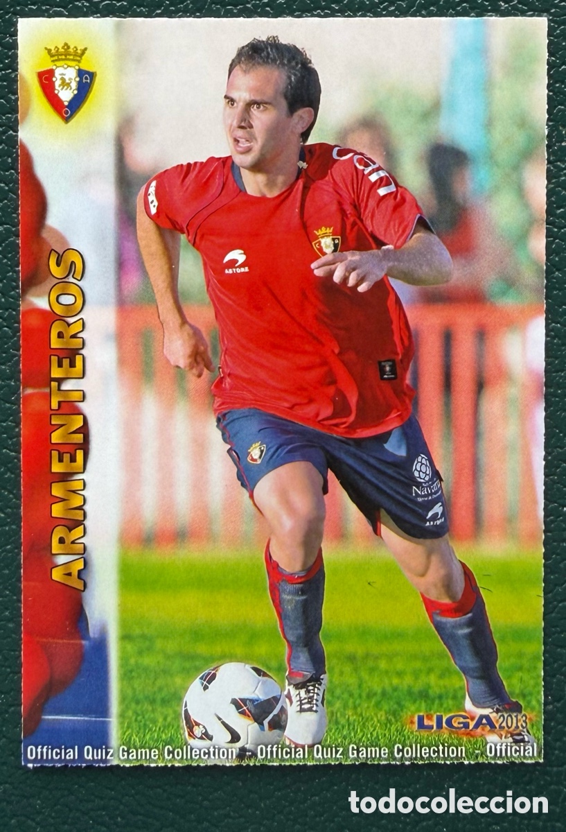 Cromos de F&uacute;tbol: 183 ARMENTEROS CA OSASUNA FICHAS ALBUM MUNDICROMO 2012 2013 12 13