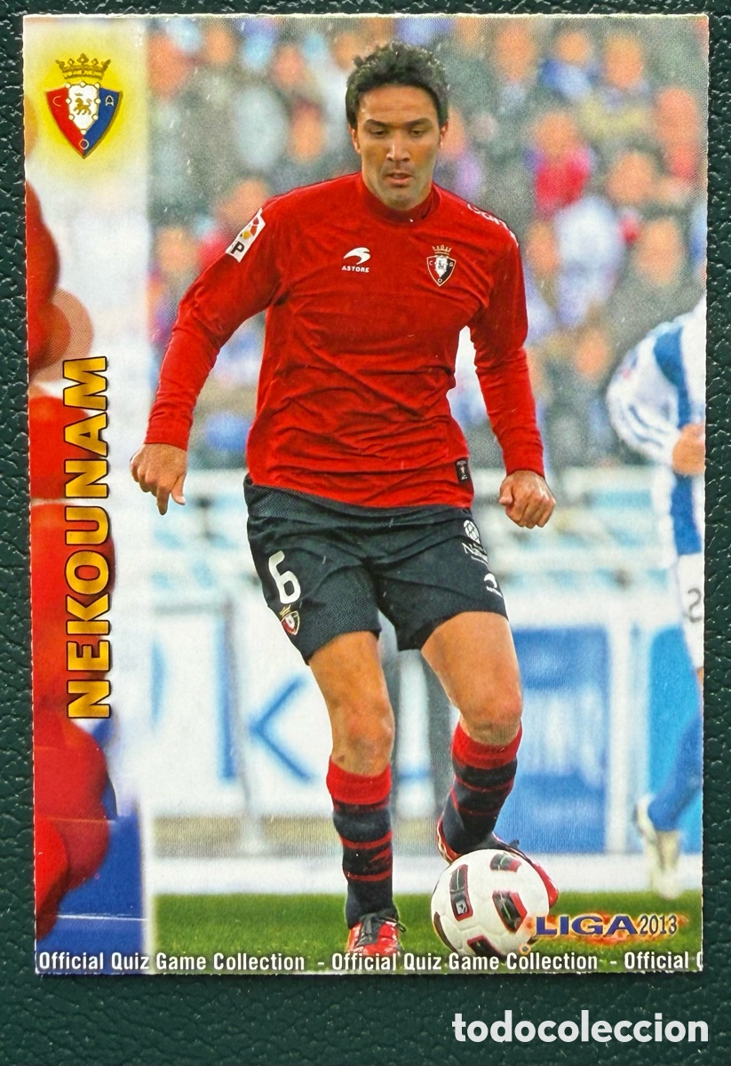 Cromos de F&uacute;tbol: 178 NEKOUNAM CA OSASUNA FICHAS ALBUM MUNDICROMO 2012 2013 12 13