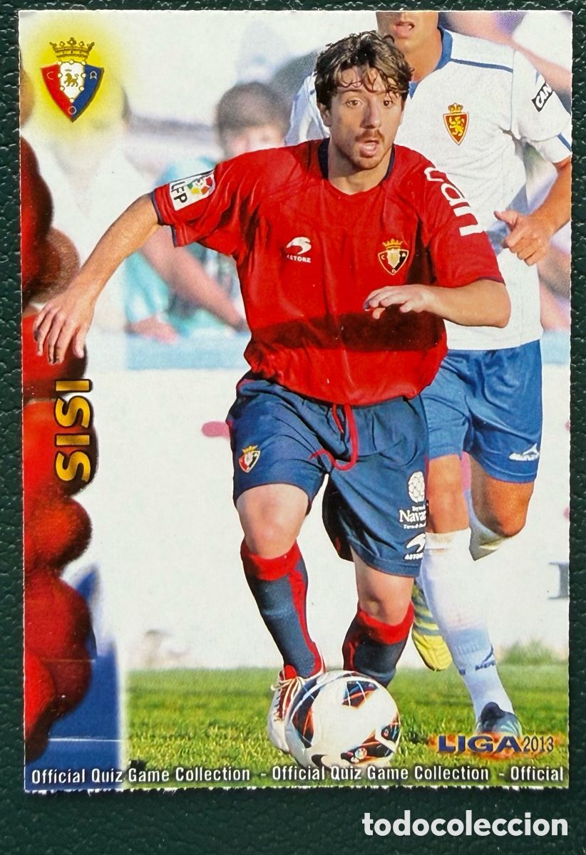 Figurine di Calcio: 653 SISI CA OSASUNA FICHAS ALBUM MUNDICROMO 2012 2013 12 13
