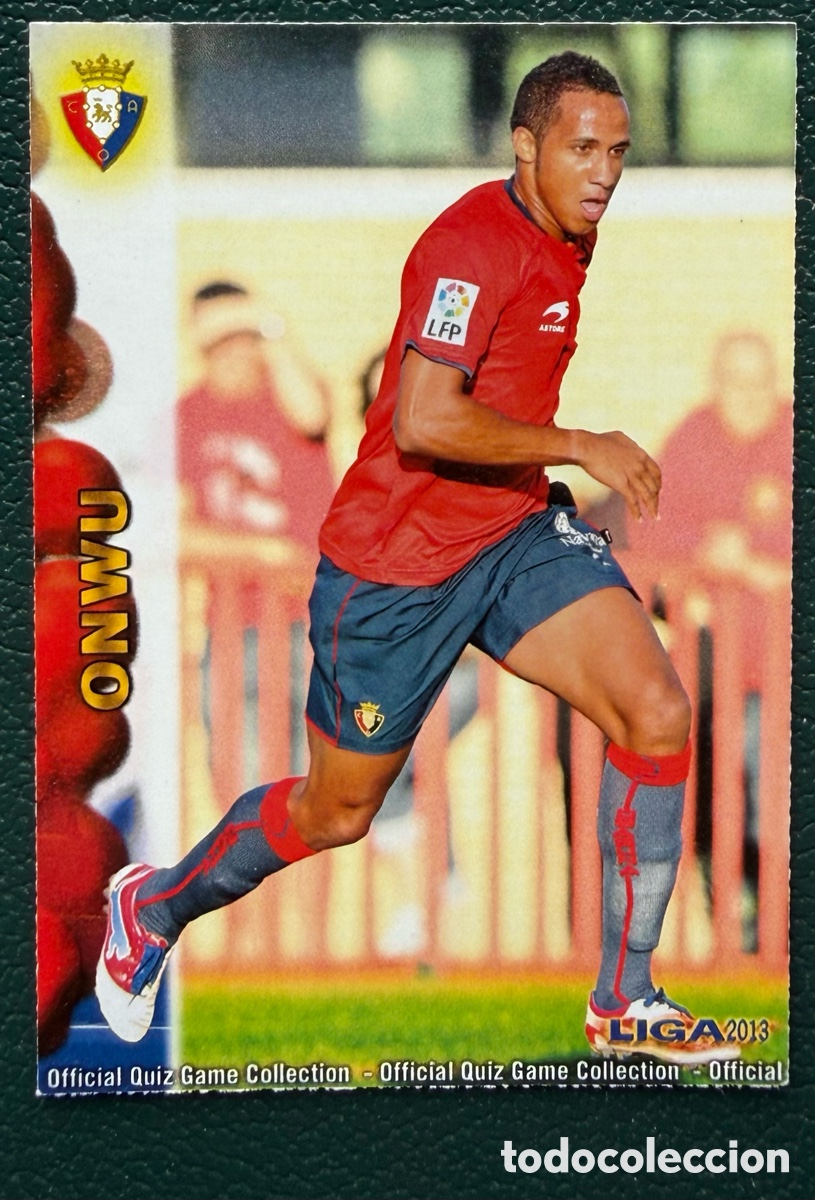 Figurine di Calcio: 654 ONWU CA OSASUNA FICHAS ALBUM MUNDICROMO 2012 2013 12 13