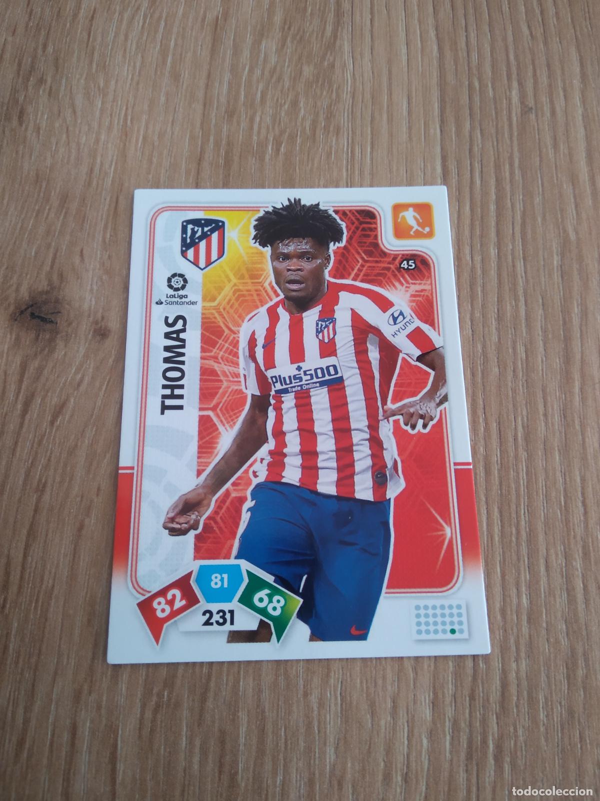 Figurine di Calcio: 45 THOMAS PARTEY ATLETICO DE MADRID CROMO FUTBOL PANINI ADRENALYN 19-20 LIGA 2019-2020