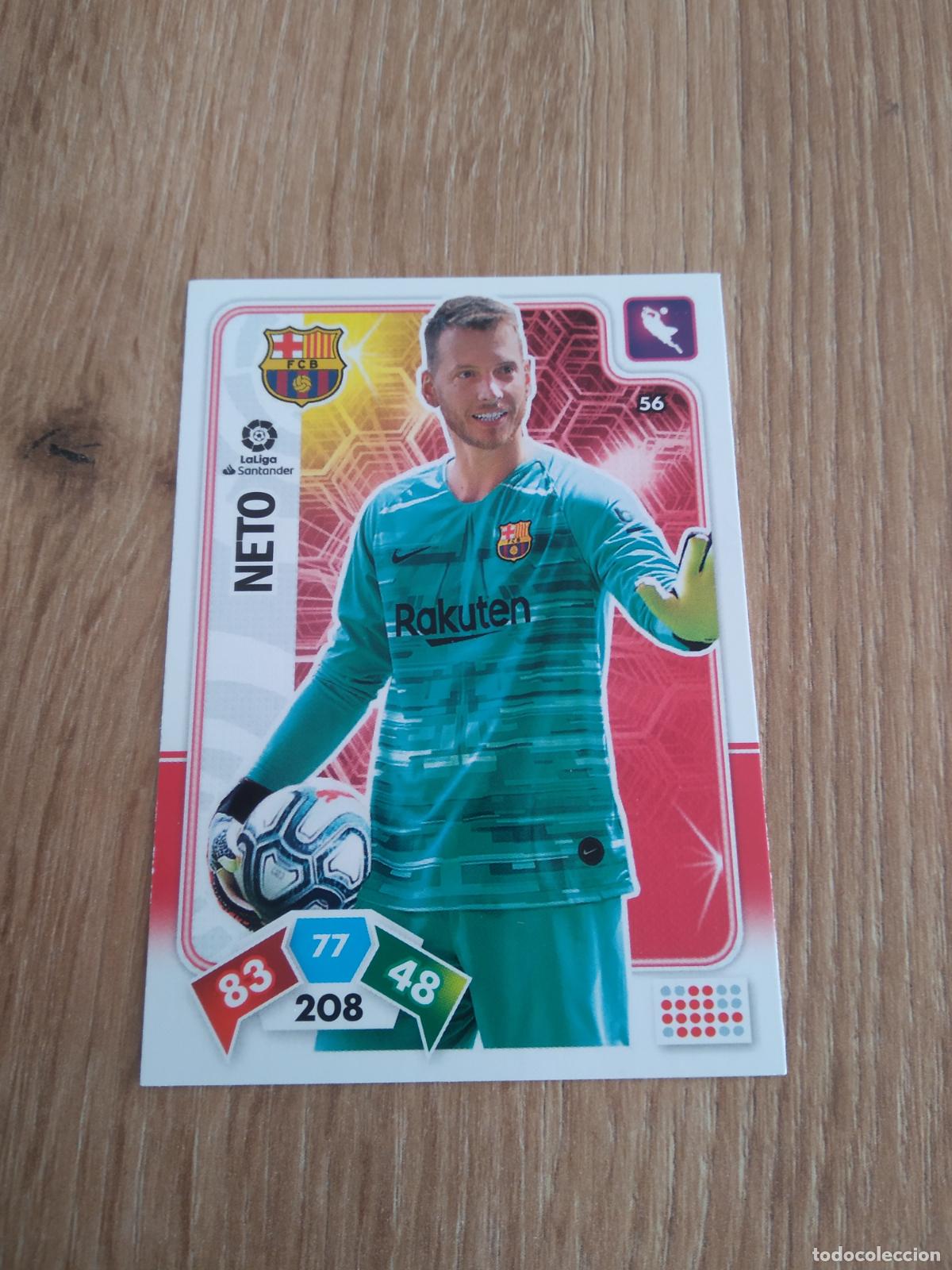 Figurine di Calcio: 56 NETO BARCELONA BAR&Ccedil;A CROMO FUTBOL PANINI ADRENALYN 19-20 LIGA 2019-2020