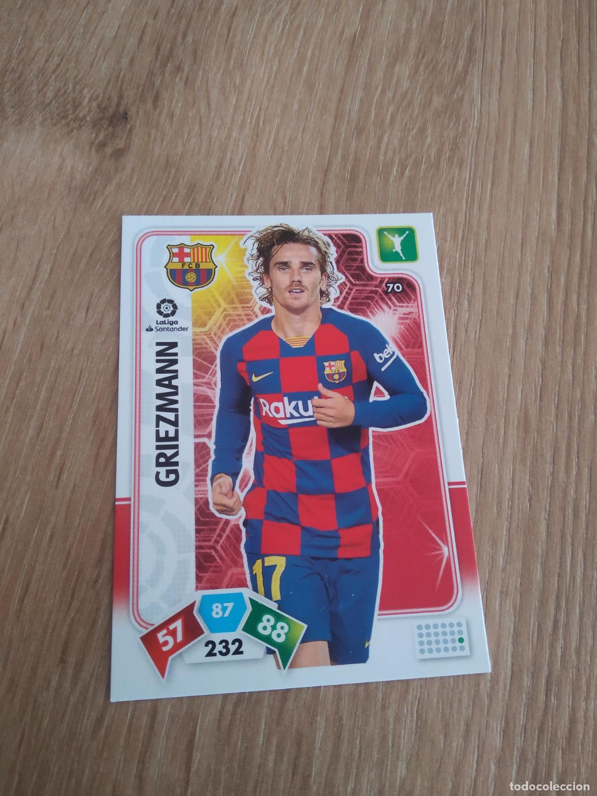 Figurine di Calcio: 70 GRIEZMANN BARCELONA BAR&Ccedil;A CROMO FUTBOL PANINI ADRENALYN 19-20 LIGA 2019-2020