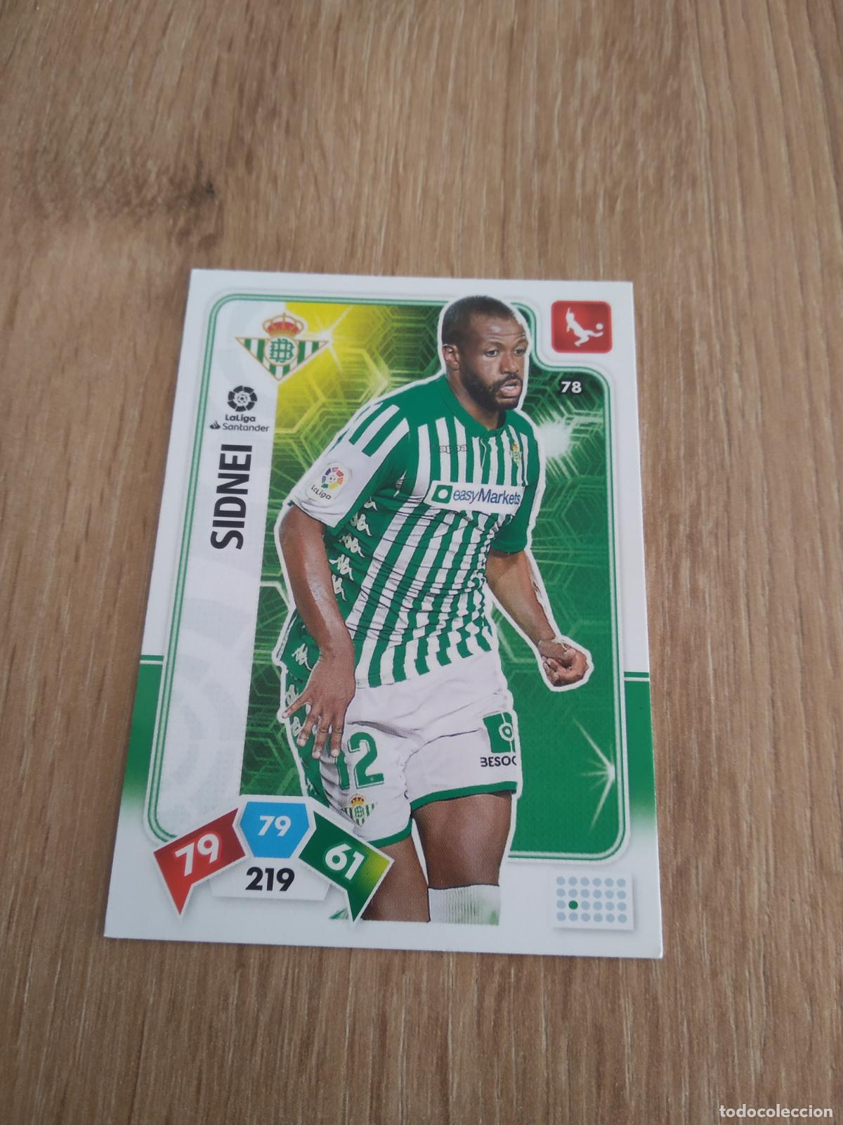 Figurine di Calcio: 78 SIDNEI BETIS CROMO FUTBOL PANINI ADRENALYN 19-20 LIGA 2019-2020