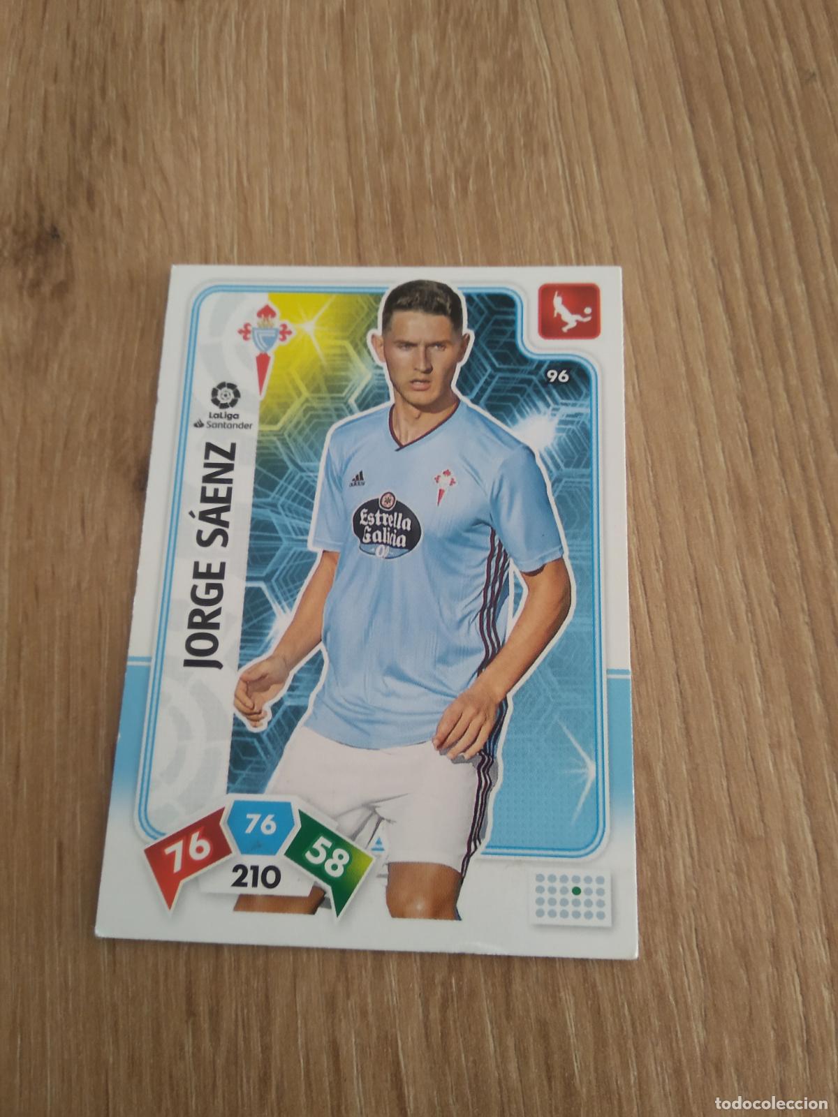 Fu&szlig;ball-Sticker: 96 JORGE SAENZ CELTA DE VIGO CROMO FUTBOL PANINI ADRENALYN 19-20 LIGA 2019-2020