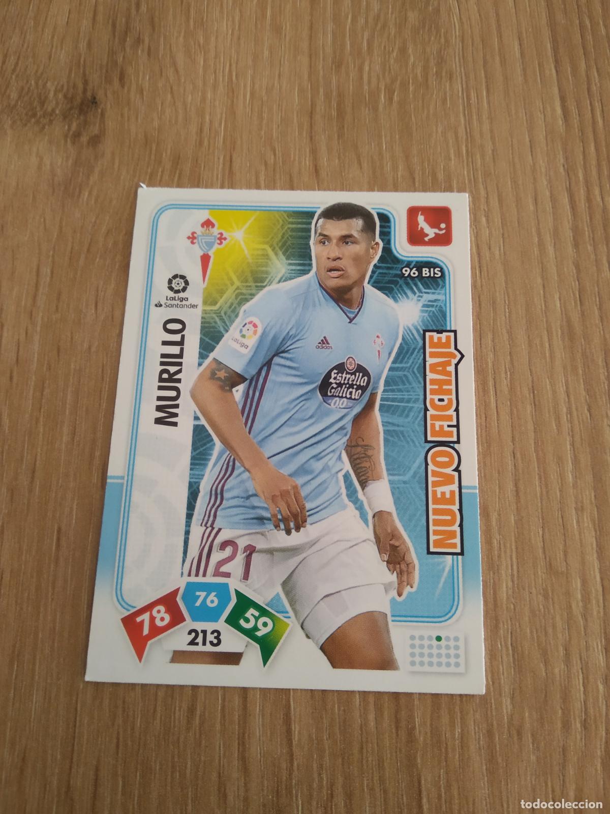 Fu&szlig;ball-Sticker: 96 BIS MURILLO CELTA DE VIGO CROMO FUTBOL PANINI ADRENALYN 19-20 LIGA 2019-2020