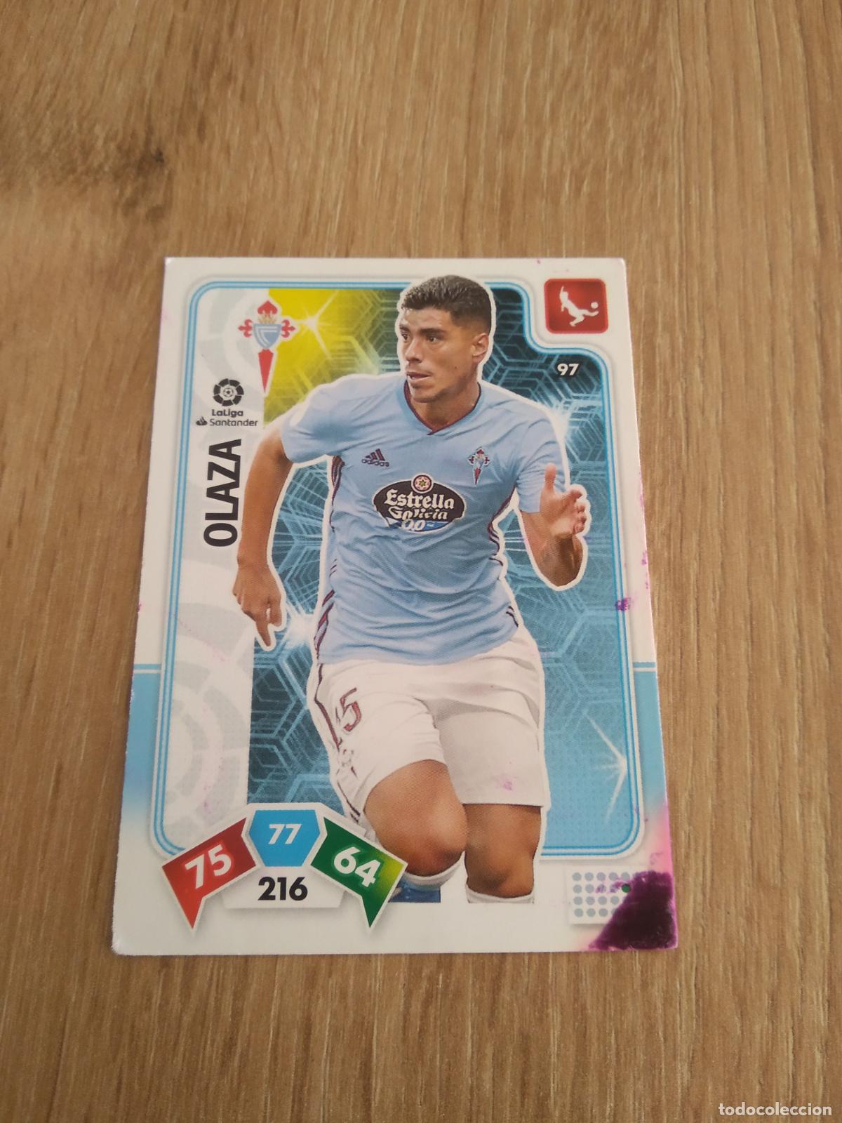 Fu&szlig;ball-Sticker: 97 OLAZA CELTA DE VIGO CROMO FUTBOL PANINI ADRENALYN 19-20 LIGA 2019-2020