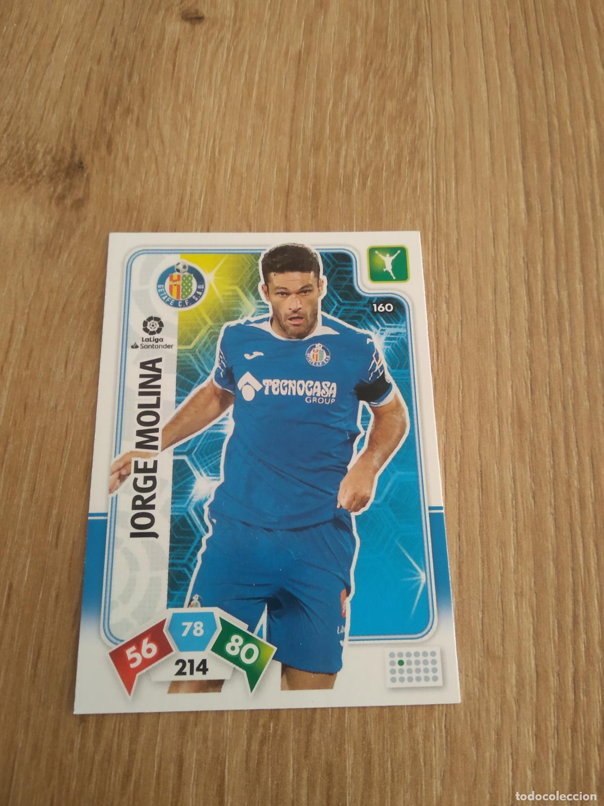 Football Stickers: 160 JORGE MOLINA GETAFE CROMO FUTBOL PANINI ADRENALYN 19-20 LIGA 2019-2020