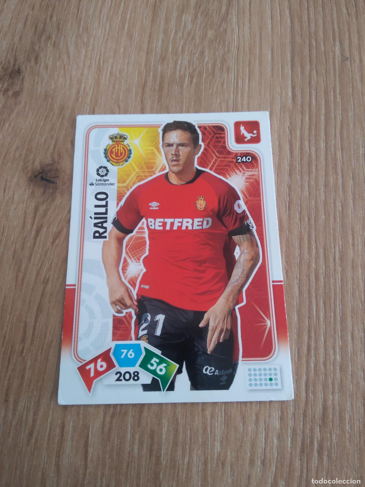 Cartes &agrave; collectionner de Football: 240 RAILLO MALLORCA CROMO FUTBOL PANINI ADRENALYN 19-20 LIGA 2019-2020