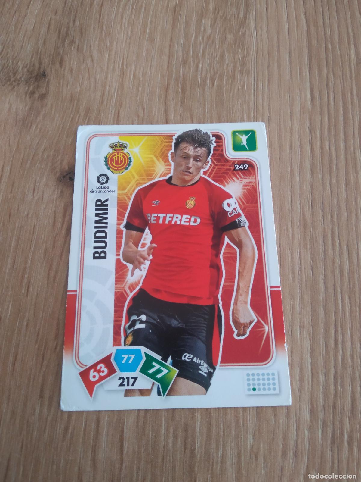 Cartes &agrave; collectionner de Football: 249 BUDIMIR MALLORCA CROMO FUTBOL PANINI ADRENALYN 19-20 LIGA 2019-2020