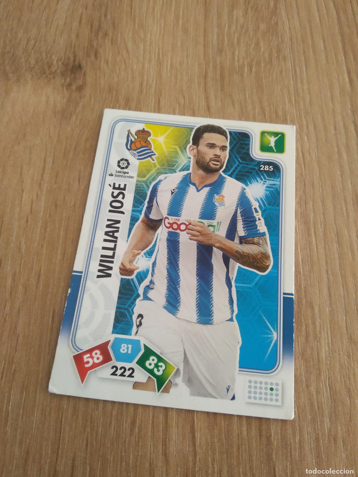 Cartes &agrave; collectionner de Football: 285 WILLIAN JOSE REAL SOCIEDAD CROMO FUTBOL PANINI ADRENALYN 19-20 LIGA 2019-2020