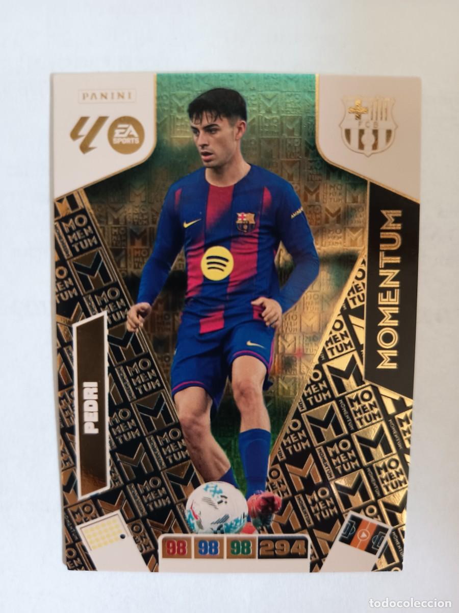 Cromos de F&uacute;tbol: CARD MOMENTUM PEDRI GONZ&Aacute;LEZ FC BARCELONA BAR&Ccedil;A - ADRENALYN XL PANINI LIGA 2025 2026 25 26 F&Uacute;TBOL