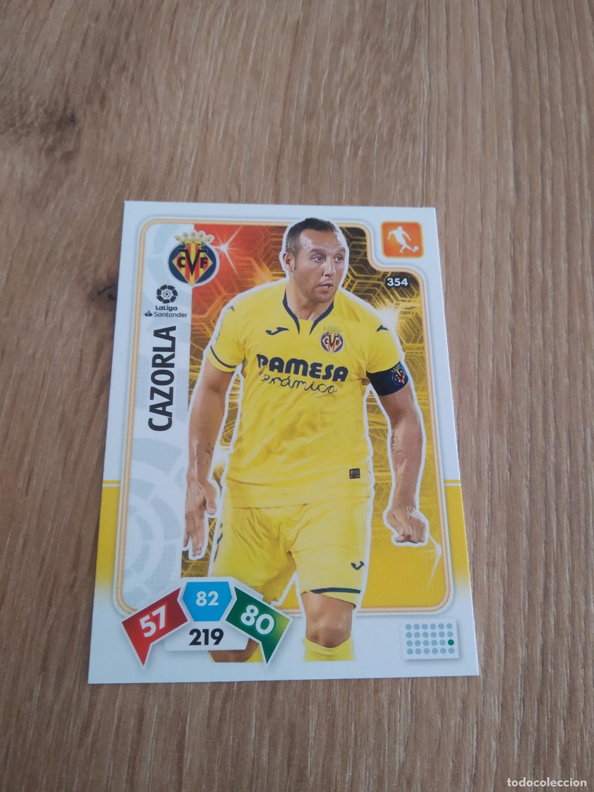 Cromos de F&uacute;tbol: 354 CAZORLA VILLARREAL CROMO FUTBOL PANINI ADRENALYN 19-20 LIGA 2019-2020