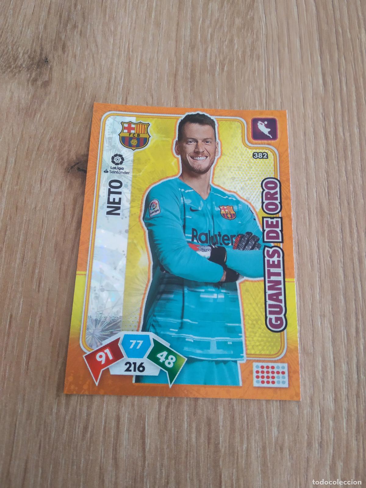 Cromos de F&uacute;tbol: 382 NETO BARCELONA BAR&Ccedil;A CROMO FUTBOL PANINI ADRENALYN 19-20 LIGA 2019-2020