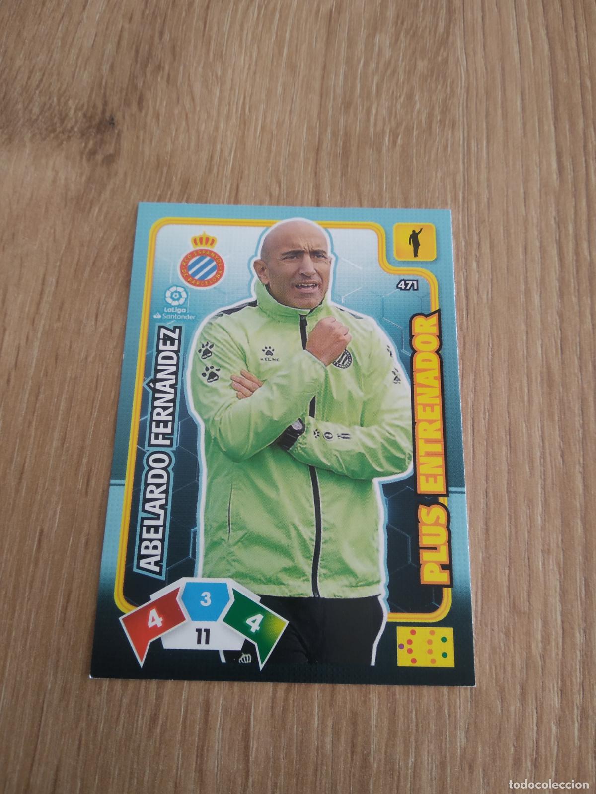 Cromos de F&uacute;tbol: 471 ABELARDO FERNANDEZ ESPANYOL CROMO FUTBOL PANINI ADRENALYN 19-20 LIGA 2019-2020
