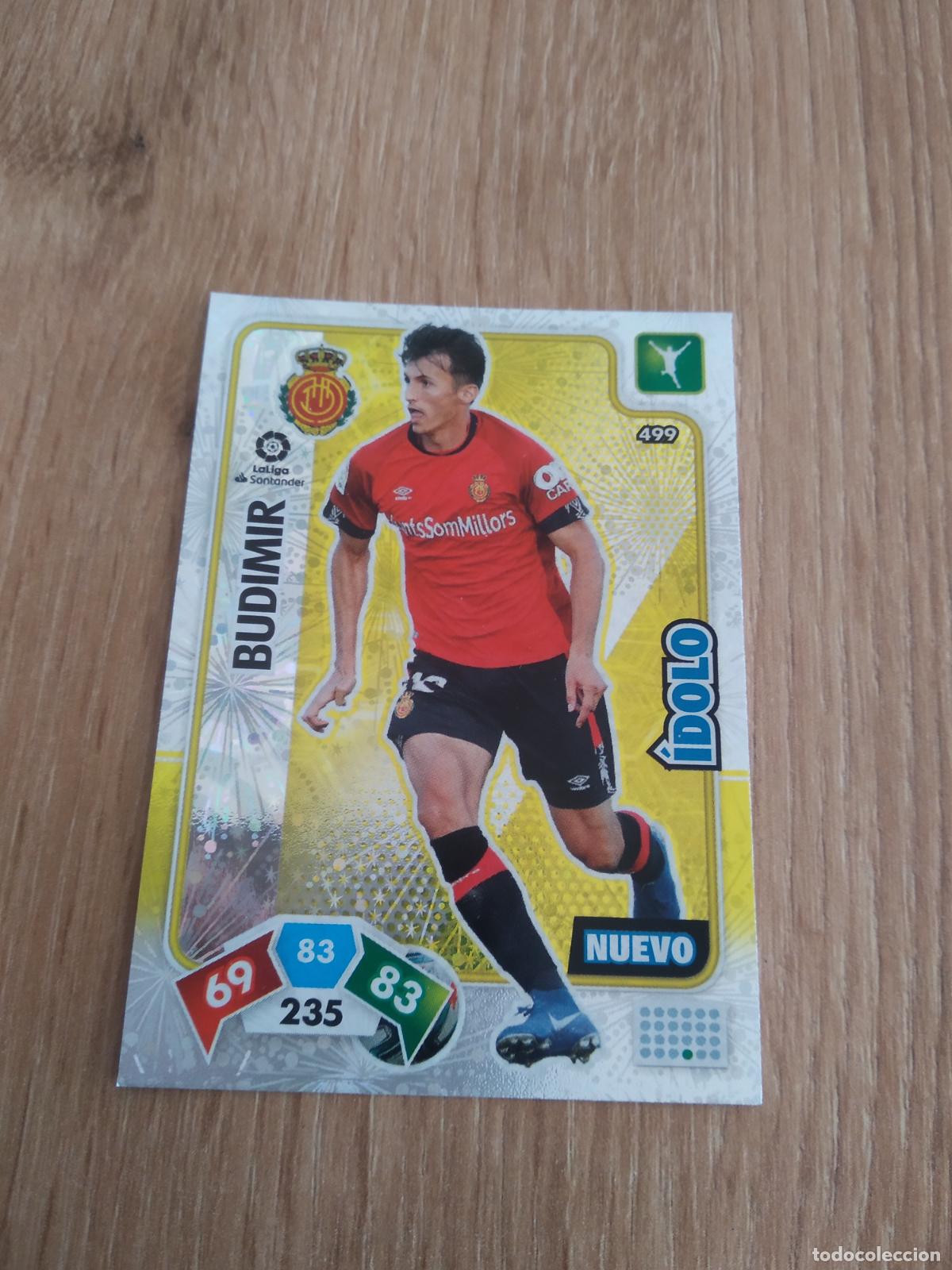Cromos de F&uacute;tbol: 499 BUDIMIR MALLORCA IDOLO CROMO FUTBOL PANINI ADRENALYN 19-20 LIGA 2019-2020