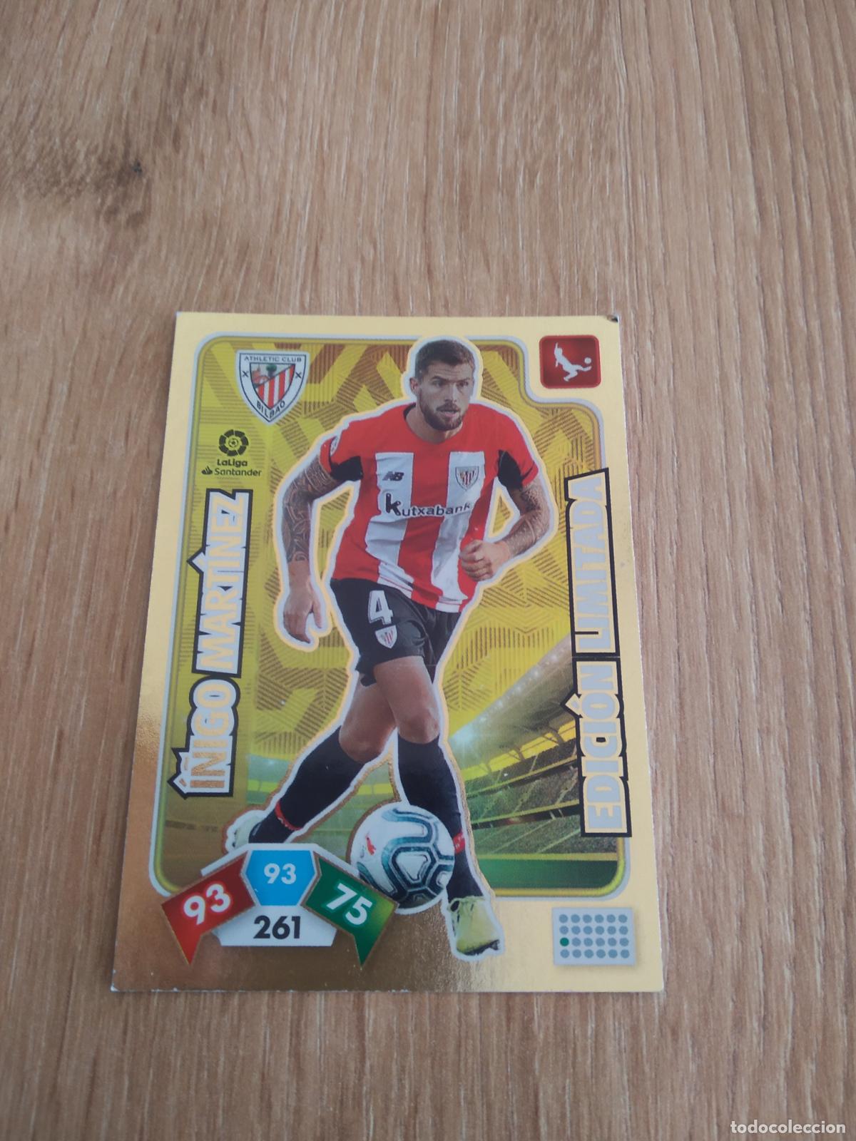 Cromos de F&uacute;tbol: I&Ntilde;IGO MARTINEZ ATHLETIC CLUB EDICION LIMITADA CROMO FUTBOL PANINI ADRENALYN 19-20 LIGA 2019-2020