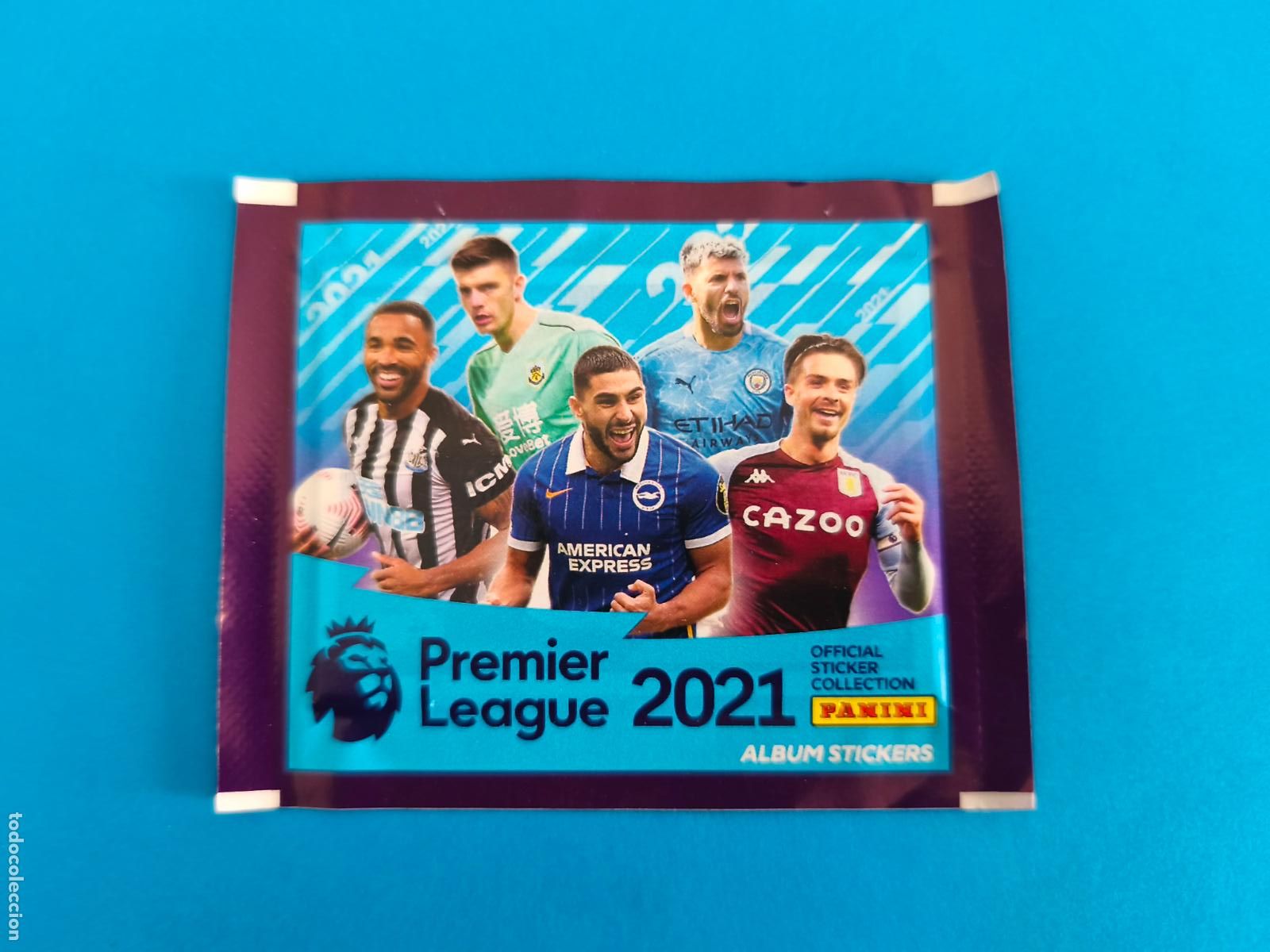 Cromos de F&uacute;tbol: SOBRE CROMOS F&Uacute;TBOL SIN ABRIR PREMIER LEAGUE 2021 DE PANINI