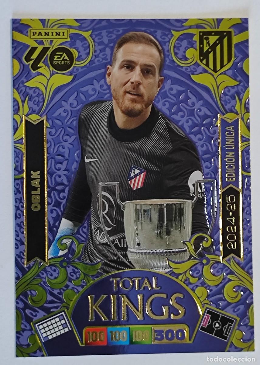 Cromos de Futebol: ADRENALYN XL DREAM BOX 25/26 CARD TOTAL KING OBLAK AT MADRID EDICION UNICA 24/25 # PANINI