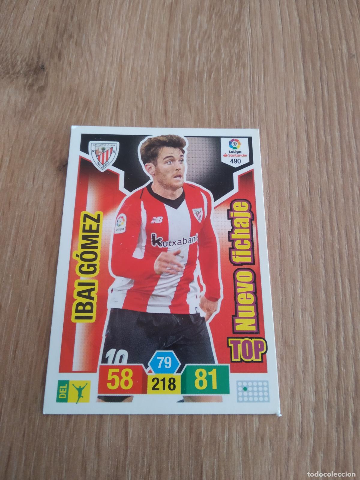 Cromos de Futebol: 490 IBAI GOMEZ ATHLETIC CLUB BILBAO FICHAJE CROMO FUTBOL PANINI ADRENALYN 18-19 LIGA 2018-2019