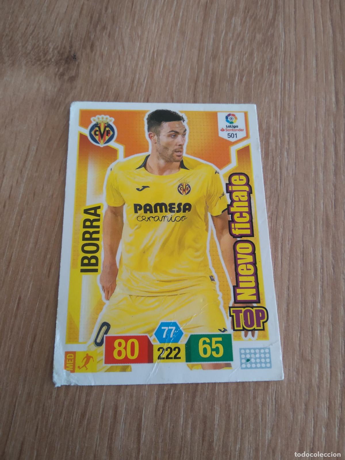 Cromos de Futebol: 501 IBORRA VILLARREAL FICHAJE CROMO FUTBOL PANINI ADRENALYN 18-19 LIGA 2018-2019