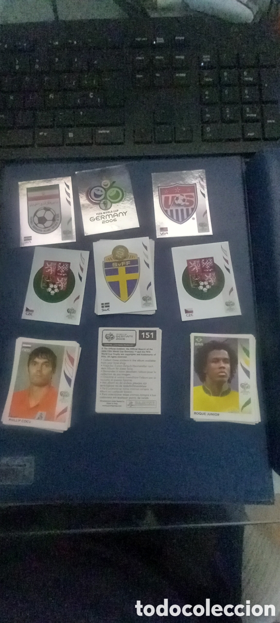 Fu&szlig;ball-Sticker: Lote 70 cromos PANINI MUNDIAL ALEMANIA 2006