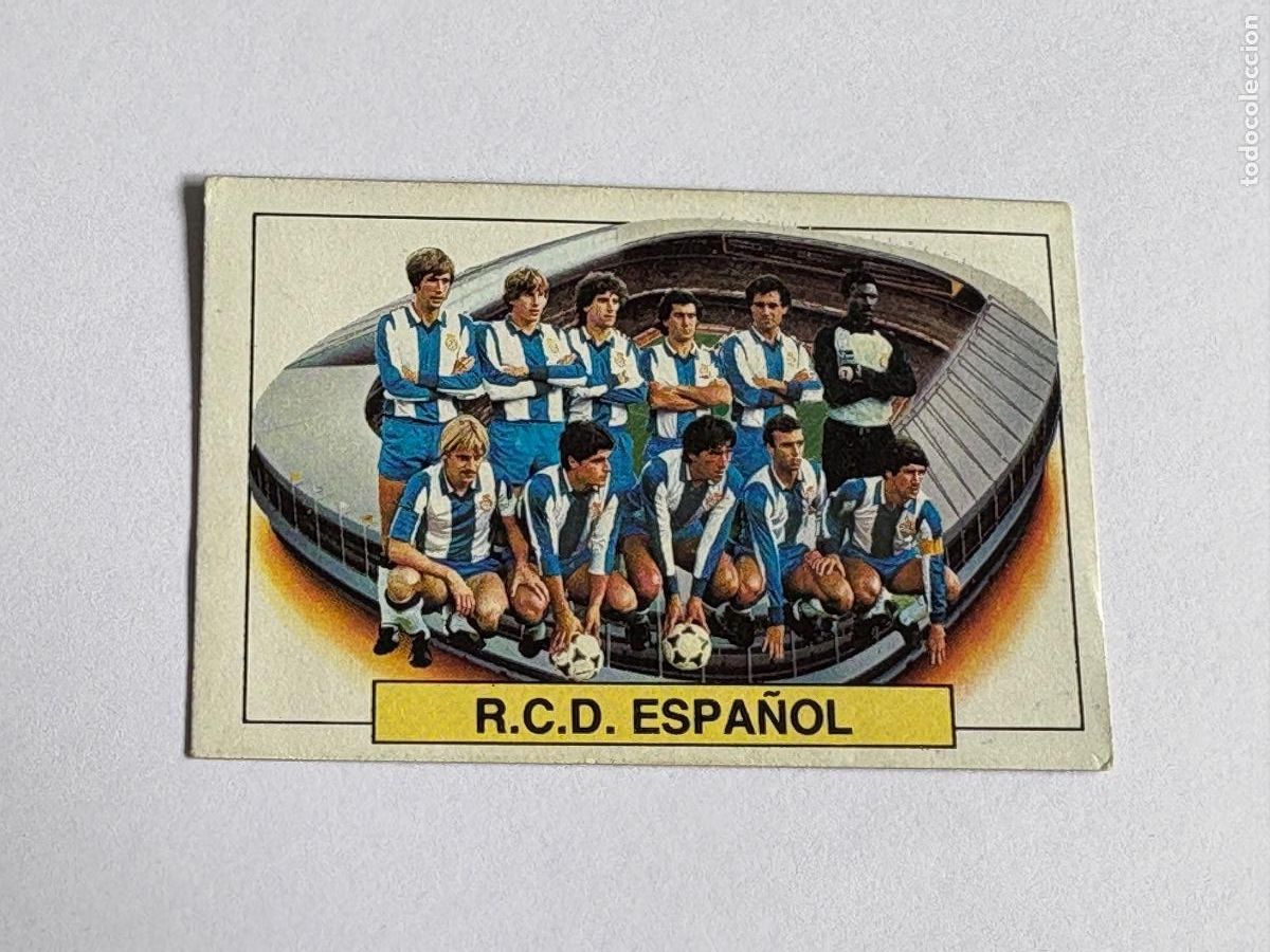 Cromos de F&uacute;tbol: 11. CROMO LIGA ESTE DESPEGADO 1983-84 83-84 ESPA&Ntilde;OL ALINEACI&Oacute;N