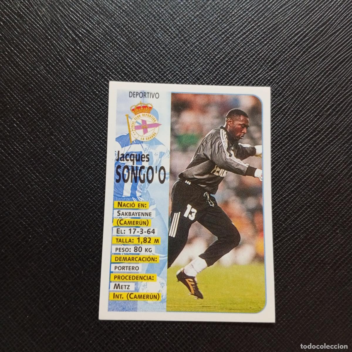 Cromos de F&uacute;tbol: 219 SONGOO DEPORTIVO PANINI 1998 1999 CROMO FUTBOL LIGA 98 99 - SIN PEGAR - A111 PG352 B