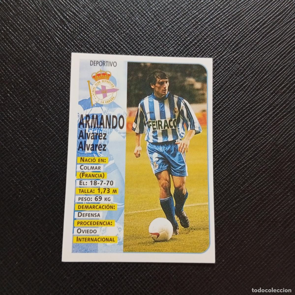 Cromos de F&uacute;tbol: 220 ARMANDO DEPROTIVO PANINI 1998 1999 CROMO FUTBOL LIGA 98 99 - SIN PEGAR - A111 PG352 B