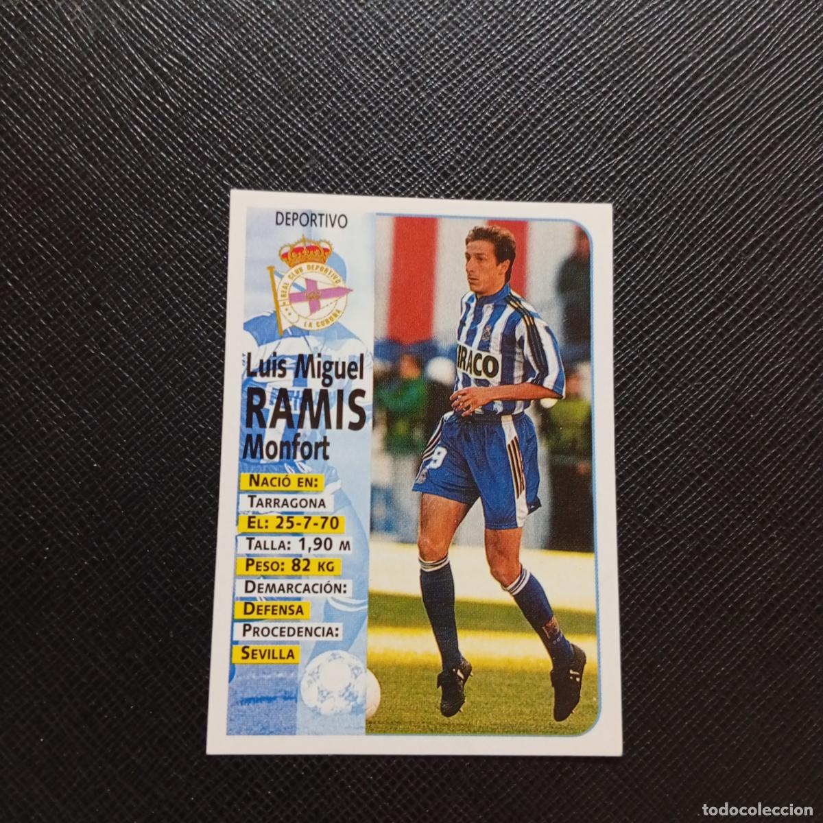 Cromos de F&uacute;tbol: 223 RAMIS DEPORTIVO PANINI 1998 1999 CROMO FUTBOL LIGA 98 99 - SIN PEGAR - A111 PG361