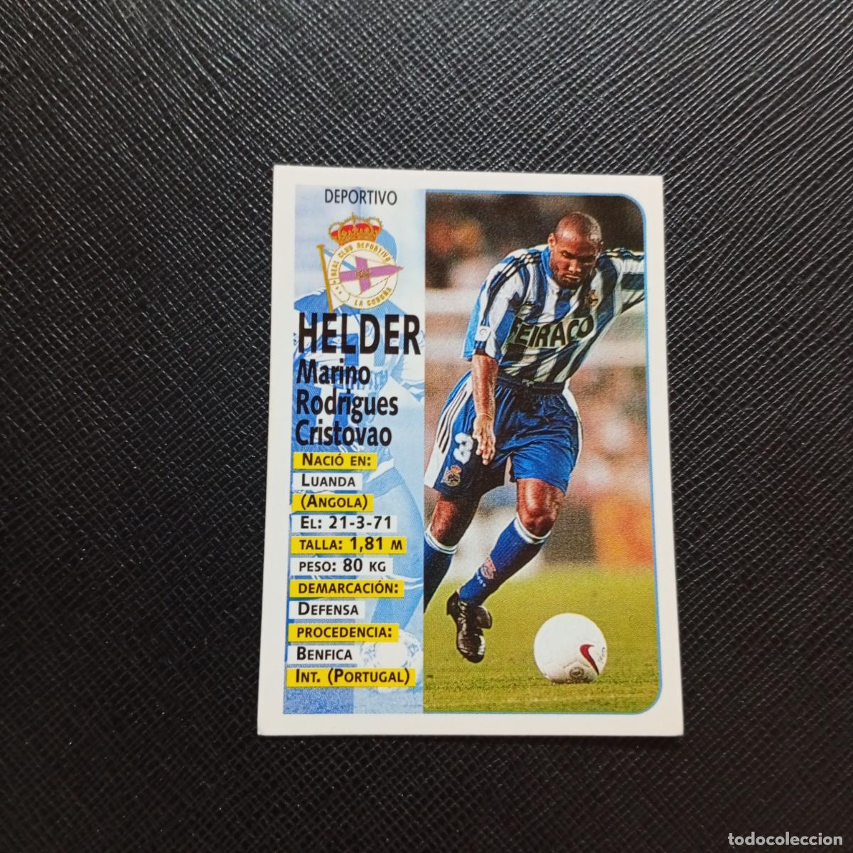 Cromos de F&uacute;tbol: 224 HELDER DEPORTIVO PANINI 1998 1999 CROMO FUTBOL LIGA 98 99 - SIN PEGAR - A111 PG352