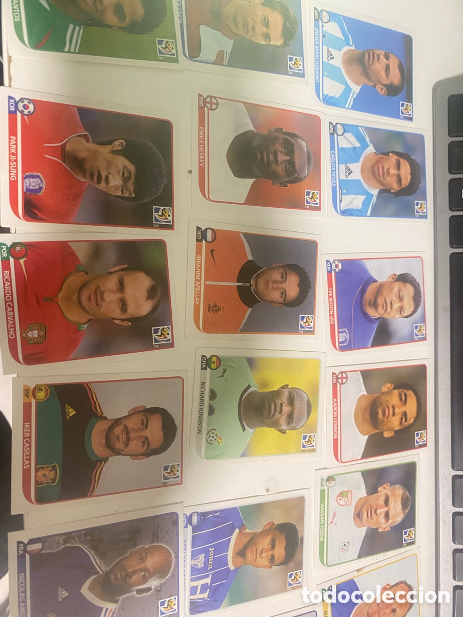 Cromos de F&uacute;tbol: Cromos mundial Sud&aacute;frica 2010