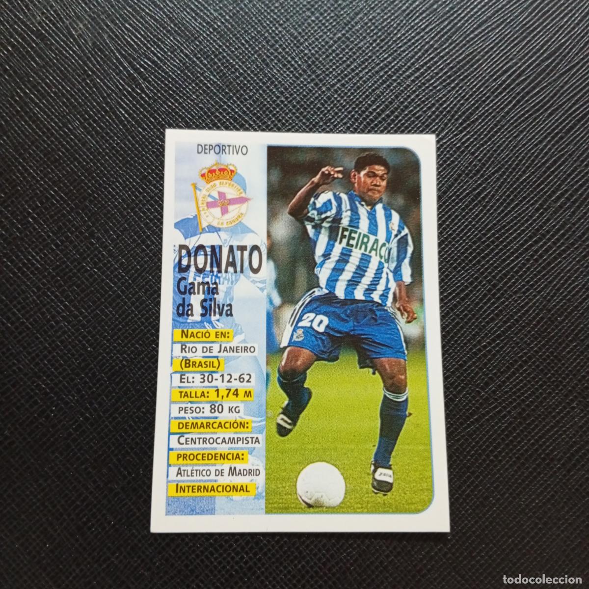 Cromos de F&uacute;tbol: 227 DONATO DEPORTIVO PANINI 1998 1999 CROMO FUTBOL LIGA 98 99 - SIN PEGAR - A111 PG361 B