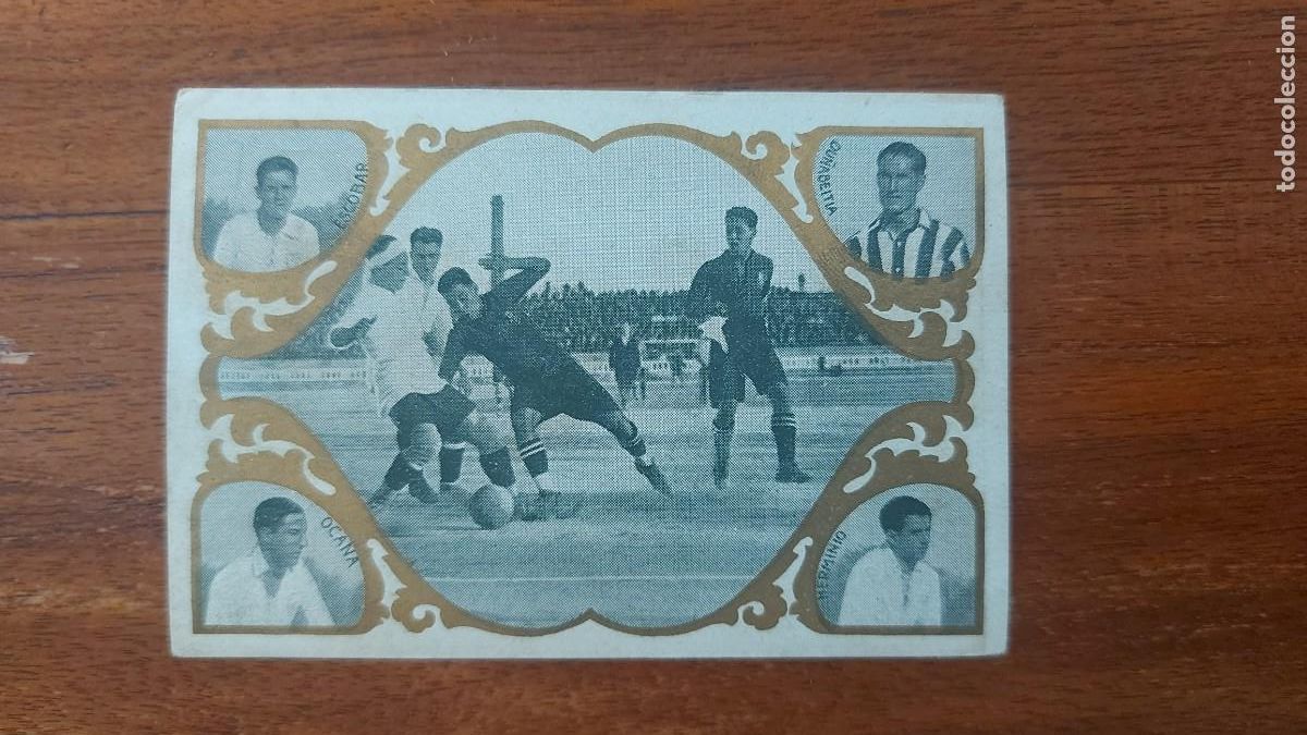 Football Stickers: FC BARCELONA - PRO VERCELLI / PAULINO ALCANTARA Y GRACIA 1924 ESCENAS y JUGADORES #6 ATHLETIC BILBAO