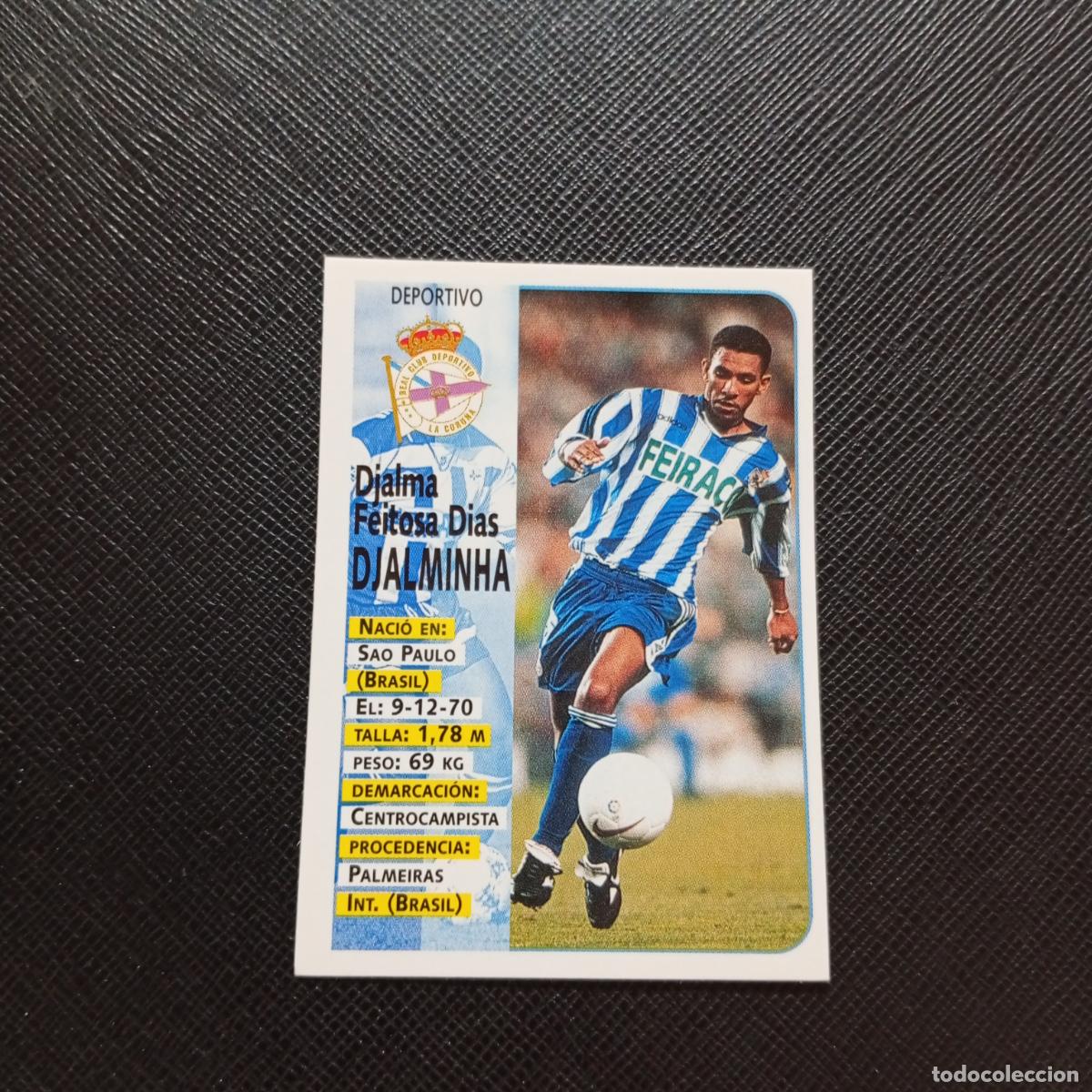 Cromos de F&uacute;tbol: 228 DJALMINHA DEPORTIVO PANINI 1998 1999 CROMO FUTBOL LIGA 98 99 - SIN PEGAR - A111 PG370