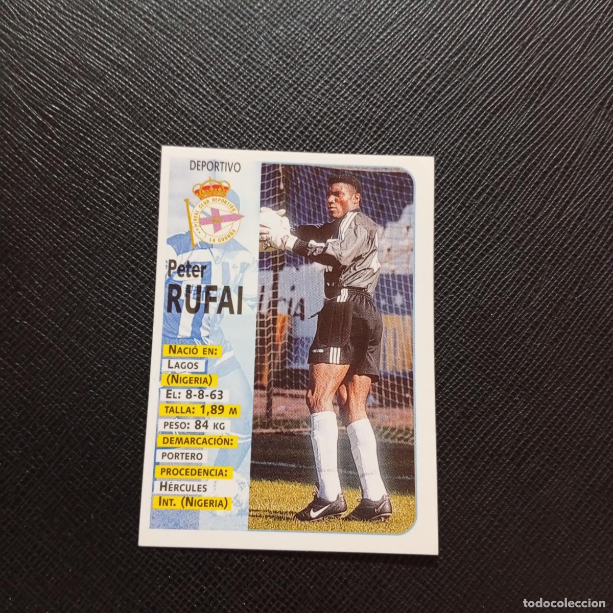 Cromos de F&uacute;tbol: 236 RUFAI DEPORTIVO PANINI 1998 1999 CROMO FUTBOL LIGA 98 99 - SIN PEGAR - A111 PG379