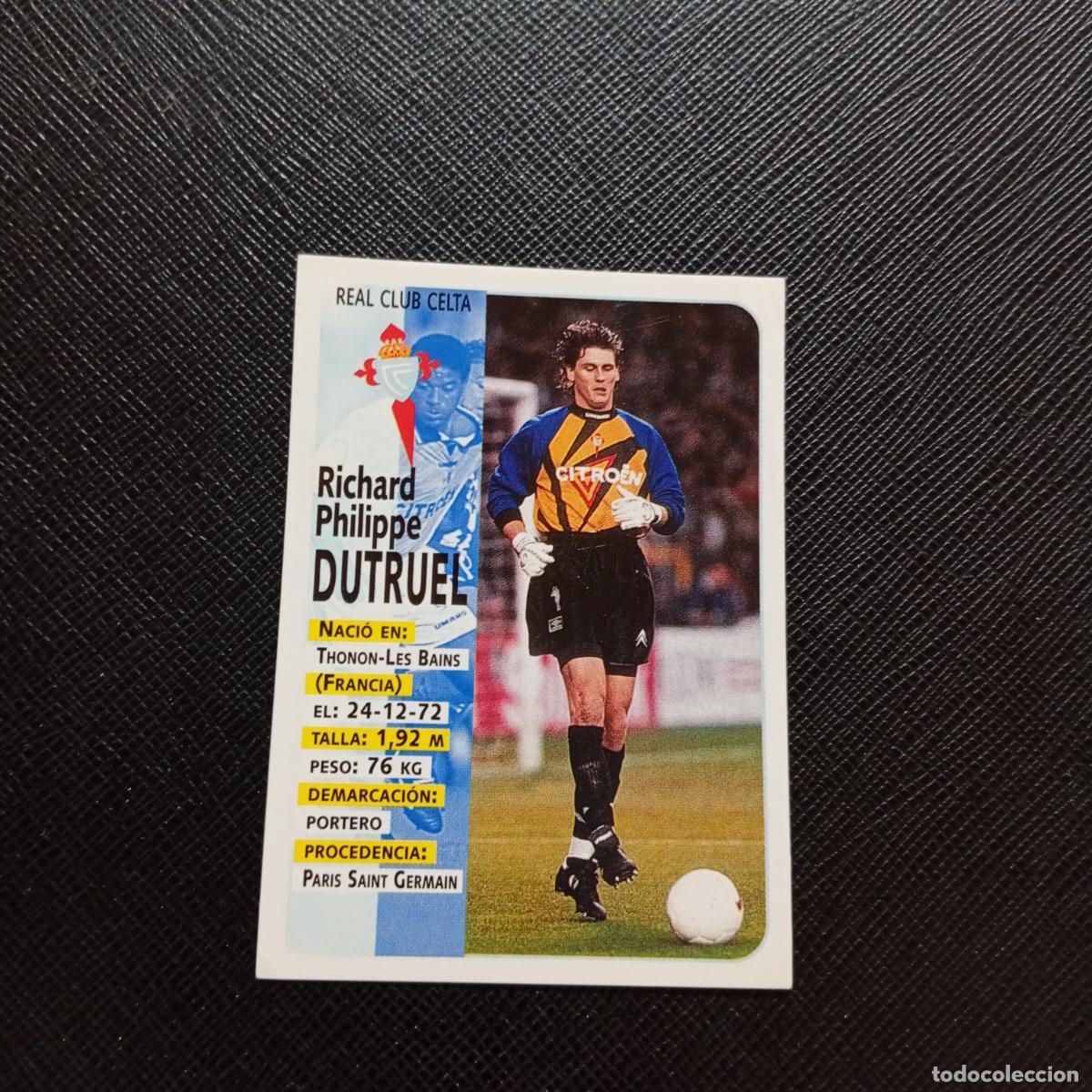 Fu&szlig;ball-Sticker: 124 DUTRUEL CELTA PANINI 1998 1999 CROMO FUTBOL LIGA 98 99 - SIN PEGAR - A111 PG388 B