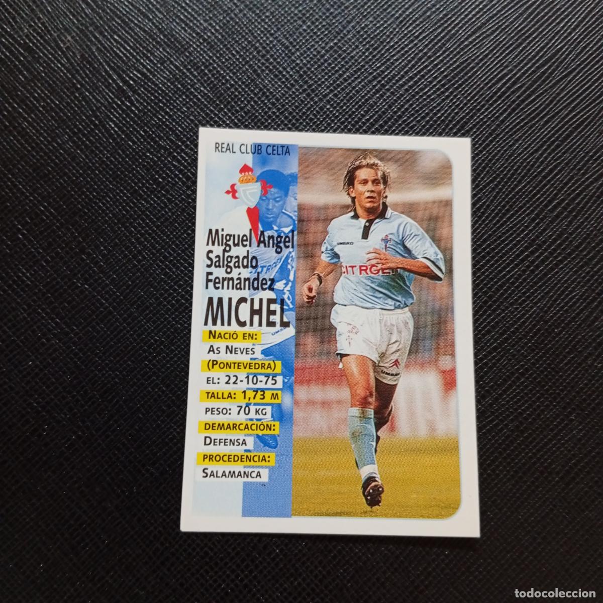Fu&szlig;ball-Sticker: 125 MICHEL CELTA PANINI 1998 1999 CROMO FUTBOL LIGA 98 99 - SIN PEGAR - A111 PG379