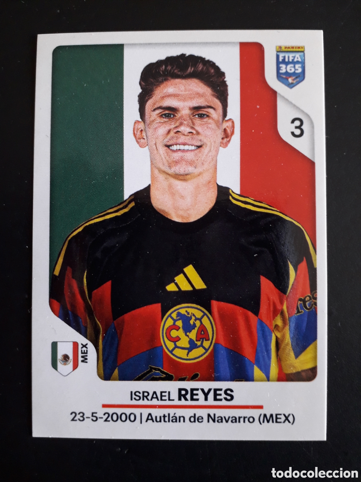 Fu&szlig;ball-Sticker: REYES CLUB AM&Eacute;RICA N&deg; 298 FIFA 365 PANINI STICKER 2026 PEDIDO M&Iacute;NIMO 3&euro;