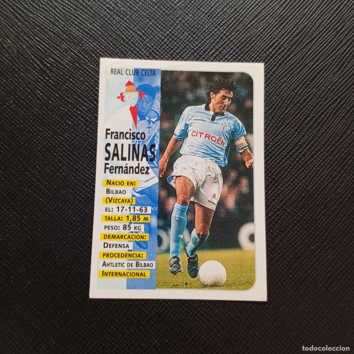 Figurine di Calcio: 127 SALINAS CELTA PANINI 1998 1999 CROMO FUTBOL LIGA 98 99 - SIN PEGAR - A111 PG415