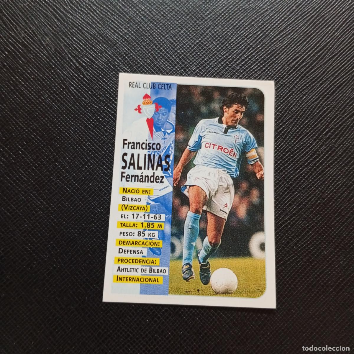 Figurine di Calcio: 127 SALINAS CELTA PANINI 1998 1999 CROMO FUTBOL LIGA 98 99 - SIN PEGAR - A111 PG397