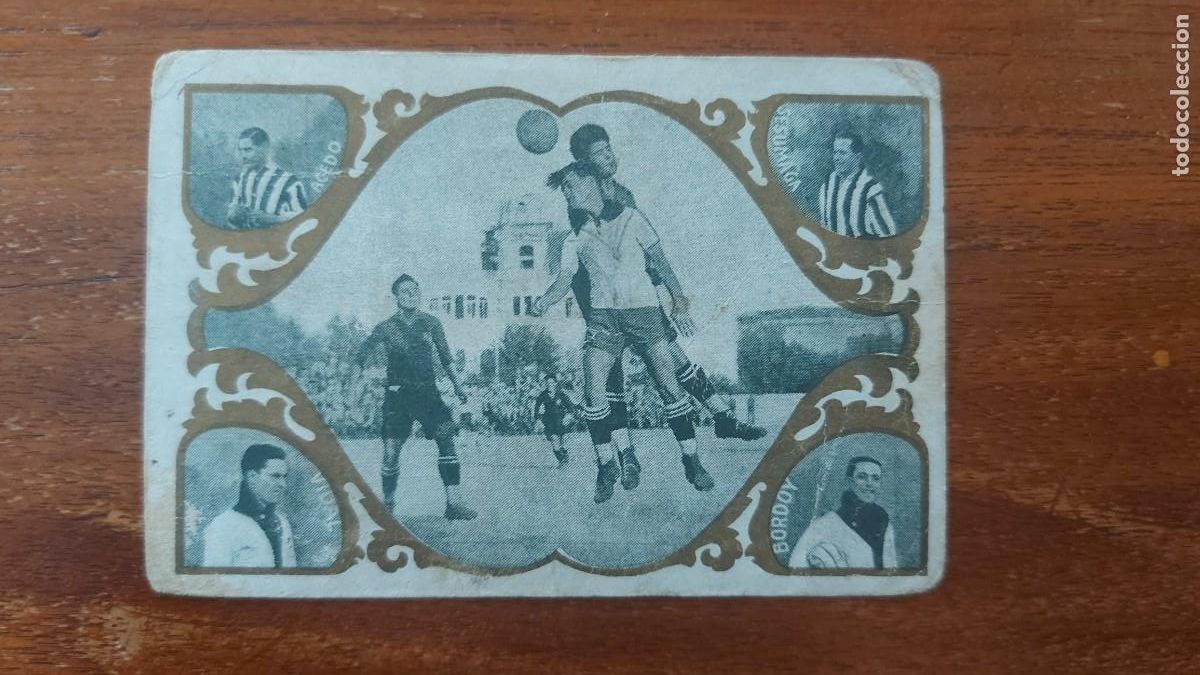 Figurine di Calcio: ACEDO Y SES&Uacute;MAGA ( ATHLETIC CLUB DE BILBAO ) - 1924 - ESCENAS FUTBOLISTICAS y JUGADORES #4
