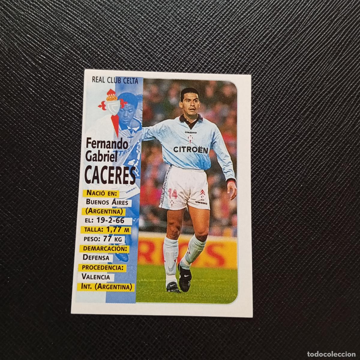 Figurine di Calcio: 127 CACERES CELTA PANINI 1998 1999 CROMO FUTBOL LIGA 98 99 - SIN PEGAR - A111 PG397