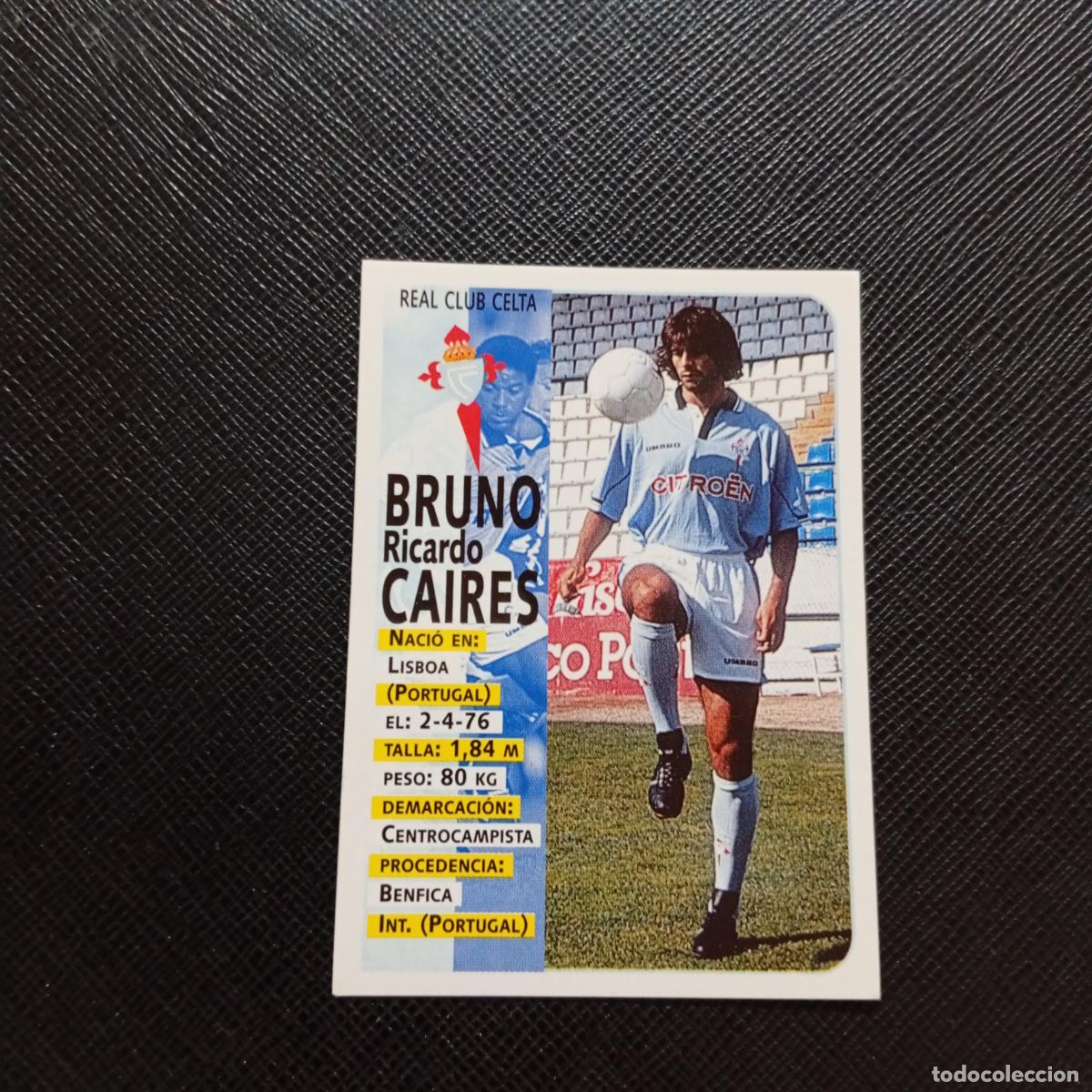 Fu&szlig;ball-Sticker: 133 BRUNO CAIRES CELTA PANINI 1998 1999 CROMO FUTBOL LIGA 98 99 - SIN PEGAR - A111 PG424