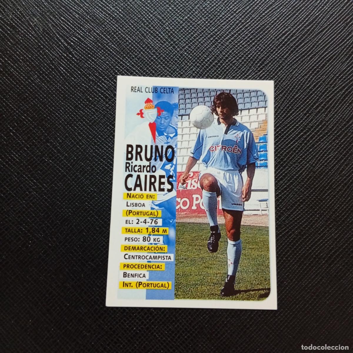 Fu&szlig;ball-Sticker: 133 BRUNO CAIRES CELTA PANINI 1998 1999 CROMO FUTBOL LIGA 98 99 - SIN PEGAR - A111 PG433 B